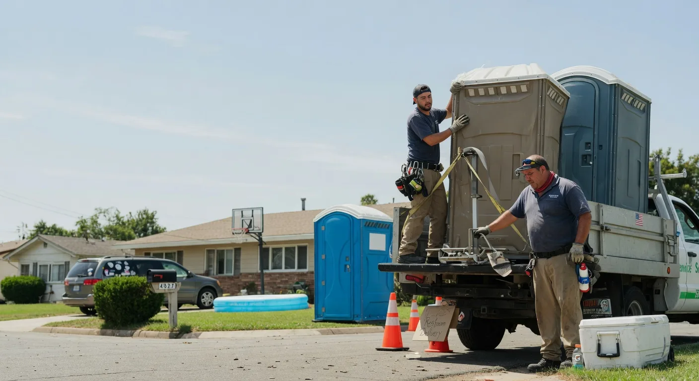Porta Potty Rental in Franklin Grove, IL near me